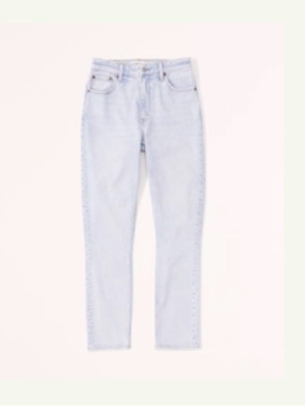 Abercrombie & Fitch Light Blue High-Rise Skinny Jeans 27Short